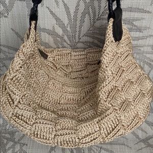 The Sak crochet shoulder bag